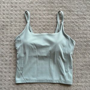 lululemon Strappy Nulu Shelf Tank Top